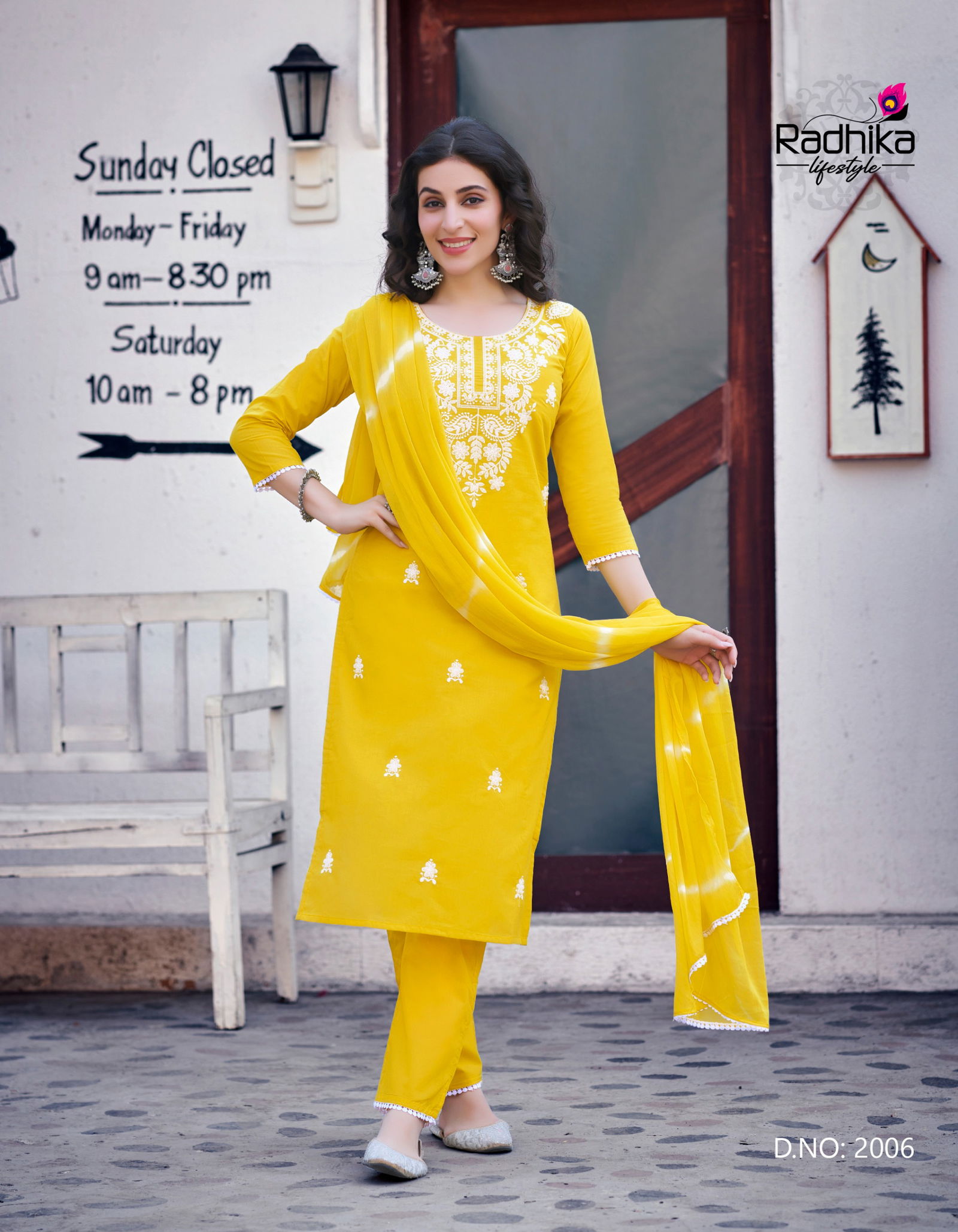 Cotton Culture Vol 2 By Radhika Cotton Embroidery Kurti With Dupatta Wholesale Shop In Surat
